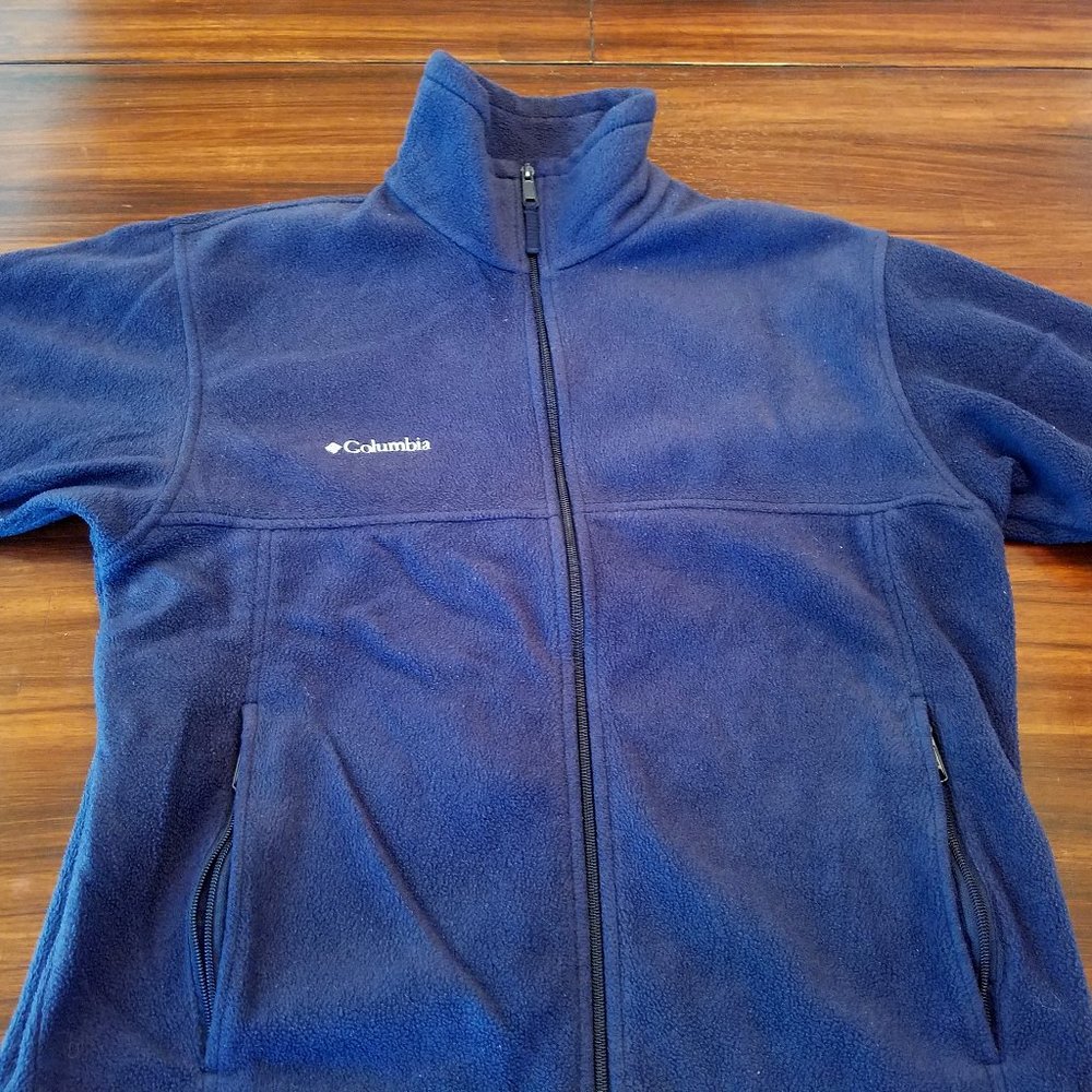Womens Columbia Blue Fleece jacket